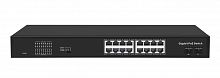 Коммутатор GIGALINK, неуправляемый, 16PoE (802.3af/at) портов 1000Мбит/с, 9-16 порт до 250м cat6, 2 SFP порта 1000Мбит/с , 300W | код GL-SW-G005-16P | GIGALINK
