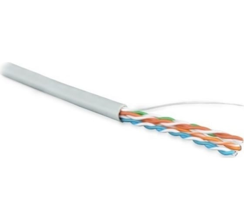 Кабель витая пара СORDLINE U/UTP ШПД 4 пары 5e Сu 24AWG(0,48мм) вн.PVC сер.305м | код УТ-00000439 | Cordline