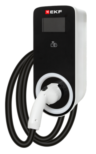 Станция зарядная для электромобилей переменного тока 11 кВт с GB/T коннектором EKF Impulse | код Impulse-AC-11-GBT | EKF