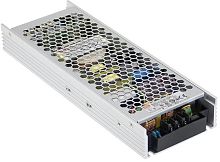 Источник питания AC-DC, 400Вт, вход 90…264В AC, 47…63Гц, выход 5В/80A, ККМ, рег. вых 4.5…5.5В, изоляция 3750В AC, в кожухе 232х81х31мм, -20…+70С, резерв питания | код UHP-500R-5 | MeanWell