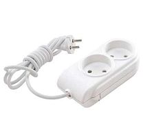 Удлинитель 2х15м без заземл. 10А IP20 защ. шторки Makel N2010091