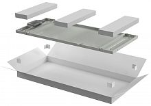 ITK LINEA N Панель задняя 600мм шкафа 47U сер. | код LN35-47U6X-ZM | ITK by IEK