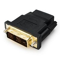 Переходник HDMI <-> DVI Cablexpert A-HDMI-DVI-2, 19F/19M, золотые разъемы, пакет | код A-HDMI-DVI-2 | Cablexpert
