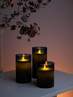 Светодиодный светильник Свечи (3 свечи, пульт ДУ, синие) CL7-SET3-bu ФАZА | код 5060074 | JazzWay