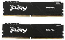 Память DDR4 2x8GB 3600MHz Kingston KF436C16RBAK2/16 Fury Renegade RGB RTL Gaming PC4-28800 CL16 DIMM 288-pin 1.35В kit single rank с радиатором Ret | код 1560211 | Kingston