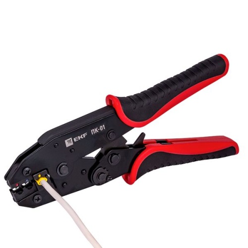 Пресс-клещи ПК-01 ( 0,5-6,0 мм2 НКИ НВИ) Expert | код pk-01-exp | EKF фото 4