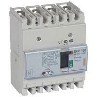 Автоматический выключатель DPX3 160 - термомагнитный расцепитель - 25 кА - 400 В~ - 4П - 120 А | код. 420056 | Legrand 