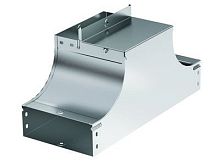 Т-Ответвитель вверх (плоский) TSS 150/80 в комплекте с крепежными элементами и соединительными пластинами, необходимыми для монтажа, | код 37223KHDZ | DKC