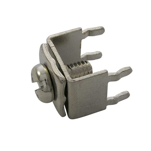 Клемма винтовая пластинчатая RUICHI K13 M4x9 мм, 18-14 AWG, лужёный металл | код 79955 | Ruichi Клемма винтовая пластинчатая RUICHI K13 M4x9 мм, 18-14 AWG, лужёный металл | код 79955 | Ruichi