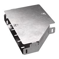 Переходник левый с крышкой Стандарт 300х200х50 Промрукав | код PR16.0497 | ПРОМРУКАВ