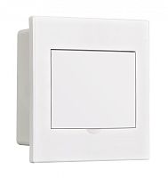 Корпус пласт. встраиваемый бел. дв. 1 ряд 6 мод. IP41 ЩРВ-П | код 31081DEK | DEKraft