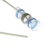 Втулка соединительная для проводов с термоусадкой RUICHI SST-W-870, 8,7 мм, IP 67, с припоем, синяя маркировка | код 108109 | Ruichi