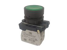 Выключатель Briswik КМЕ 4503м зеленый IP54 УХЛ2 10А 0но+3нз | код aB-DB-4Ai-0334 | Briswik