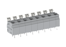 255501 Клемма MCS, с нажимным зажимом, 1 конт., шаг 7.5мм, сер., шт | код 255501 | SUPU