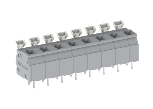 255501 Клемма MCS, с нажимным зажимом, 1 конт., шаг 7.5мм, сер., шт | код 255501 | SUPU