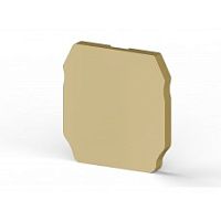 444 424, Концевой сегмент на клеммники винт. мини MVK(2,5-4), (красный), NPP MVK | код 0.0.0.4.44424 | KLEMSAN