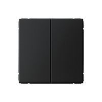 ARTGALLERY 2-клавишный ВЫКЛЮЧАТЕЛЬ КНОПОЧНЫЙ, сх.2, 10А, механизм, КАРБОН | код GAL001017 | Systeme Electric