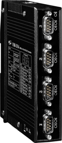 USB-2514 CR USB to 4-Port RS-232 Converter(RoHS) | код 00-06083356 | ICP DAS