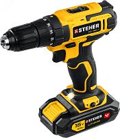Дрель-шуруповерт 16 В, 35 Нм, 1 АКБ (2 Ач), кейс | код CD-160-1 | Steher