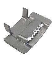 Скрепа для монтажной ленты НС-20-Т (с зубьями, C304) | код 42008| INSTALL