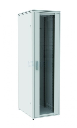 Шкаф телекоммуникационный с обзорной дверью 1800х600х800 IP08 RAL7035 ПРОВЕНТО | код IPV 38.60.80 | ПРОВЕНТО