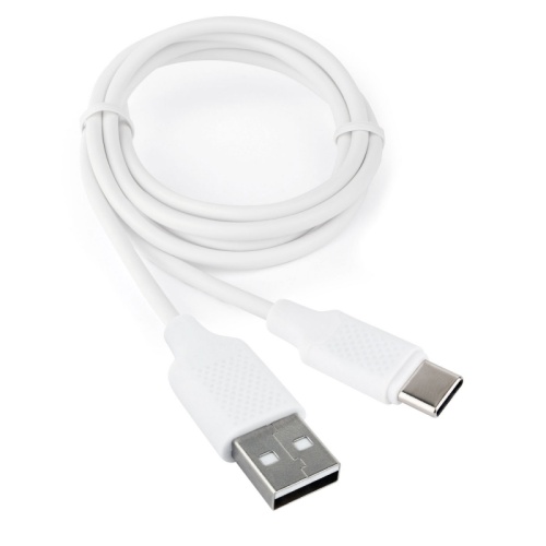 Кабель USB 2.0 Cablexpert CCB-USB2-AMCMO2-1MW, AM/Type-C, издание Classic 0.2, длина 1м, белый, блистер | код CCB-USB2-AMCMO2-1MW | Cablexpert