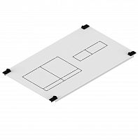 Лицевая панель 1хHVL00 и 4 модуля CP 1-2 H00 M (В300xШ250) | код 001101474 | ETI