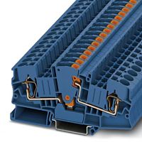 Измерительная клемма с ползунковым размыкателем STME 6 HV BU | код 3035694 | PHOENIX CONTACT