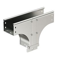 Ответвитель-переходник TDSR Т-образный вертикальный 400/200 в комплекте с крепежными элементами и соединительными пластинами | код 37633K | DKC