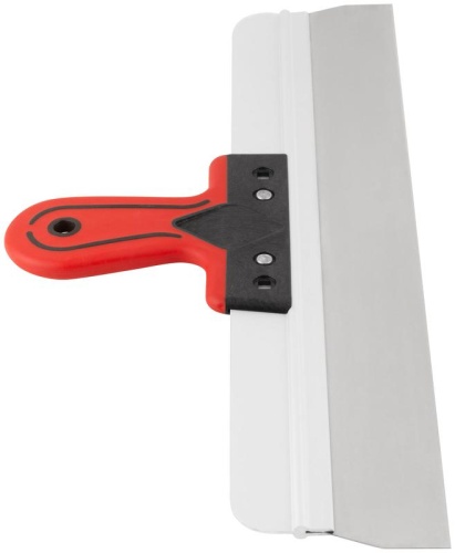 Шпатель фасадный Профи, нержавеющая сталь, прорезиненная ручка 450 мм | код 6427 | FIT фото 5