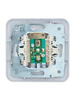 Розетка телевизионная оконечная TV СП ASTI IP20 в сборе бел. LEZARD 7081-0202-130