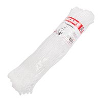 Шнур с сердечником 4 мм 50 м белый REXANT | код 77-1450-1 | REXANT