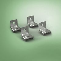 Комплект кронштейнов для крепления 19 стоек в щиту Ш=600мм, 4 шт. | код AEP-0070 | ETA