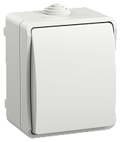 FORS Выкл. 1-кл. прох. о/у IP54 ВС20-1-0-ФБ бел. IEK | код EVS10-K01-10-54-DC | IEK