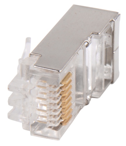 Разъём RJ-45 FTP для кабеля кат.5E GENERICA | код CS3-1C5EF-G | IEK