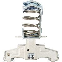 Зажим для подключения экранированного кабеля, тип фиксации провода: зажим, для кабеля: 4-13,5 мм, цвет: серый, тип монтажа: DIN 35 | код Z2.803.6110.0 | Wieland