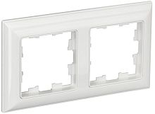 Рамка 2-м BRITE РУ-2-Бр бел./бел. | код BR-M22-12-K01 | IEK