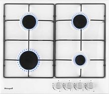 Газовая варочная поверхность Weissgauff HG 640 WEH белый | код 1929896 | WEISSGAUFF