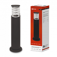 Светильник уличный напольный НБУ ART-PT-A60-BL алюм под А60 Е27 600мм черный IP54 IN HOME | код 4690612048499 | IN HOME