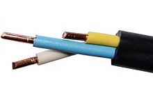 Кабель ВВГнг(А) 3х6ок(N.PE)-1кВ (бухта 100м) | код 00-00006219 | Электрокабель НН