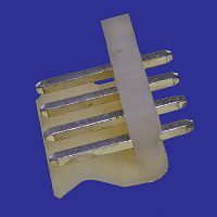 Разъём питания низковольтный RUICHI PWL-04 наклон 3.96 мм, 4 контакта | код 55102 | Ruichi