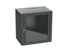 IT-STI навесной, 20 U (1000х600х400 дв. cтекло RAL9005 | код R5STI2040GSB | DKC