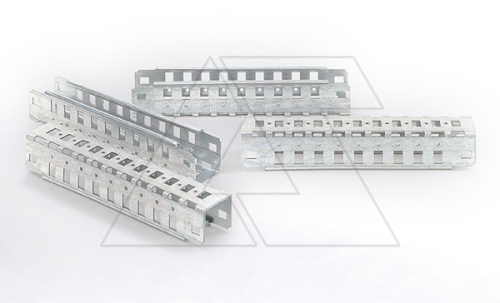 Рельс WTPR универсальный, H=50 W=1400 с отверстиями (4 шт) | код WTPR-050140 | ETA