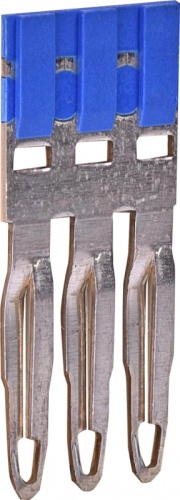 Перемычка втычная ESC-PTP2/03/B (3P, для ESC-CBC.2, синяя изоляция) | код 003903026 | ETI Перемычка втычная ESC-PTP2/03/B (3P, для ESC-CBC.2, синяя изоляция) | код 003903026 | ETI