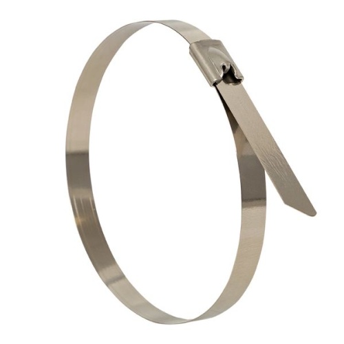 Хомут AISI 304 из нержавеющей стали, 4,6x260 (100 шт,) FlexLock PROxima | код plc-fl-tss-304-4.6x260 | EKF фото 2