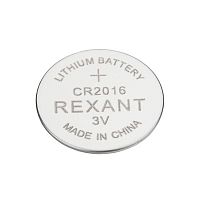 Элемент питания литиевый CR2016 3В (блист.5шт) Rexant 39-1106