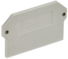 Заглушка для CTS-DT 4мм2 серая IEK | код YCT15-04-K03-004-ZGL | IEK