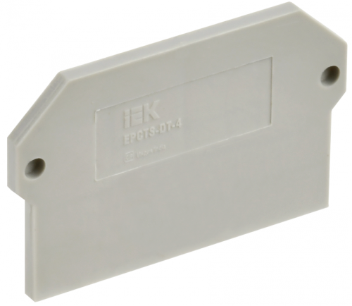 Заглушка для CTS-DT 4мм2 серая IEK | код YCT15-04-K03-004-ZGL | IEK Заглушка для CTS-DT 4мм2 серая IEK | код YCT15-04-K03-004-ZGL | IEK