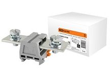 Клемма болтовая силовая КБС-240 кв.мм. серая 415А TDM | код SQ0833-0109 | TDM