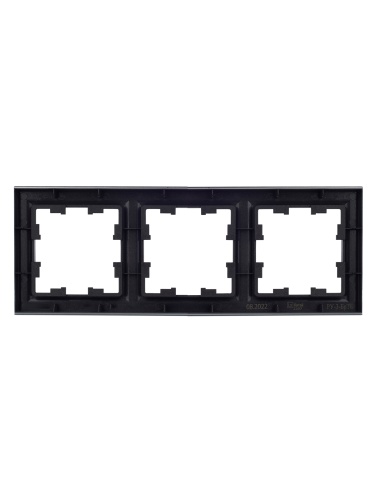 BRITE Рамка 3-местная РУ-3-БрТБ темная бронза | код BR-M32-K45 | IEK фото 5 BRITE Рамка 3-местная РУ-3-БрТБ темная бронза | код BR-M32-K45 | IEK фото 5